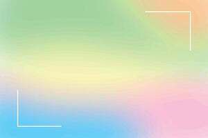 Abstract background blurs colorful with frame vector