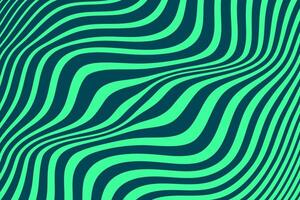 Abstract wave background with green nature color vector