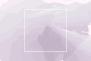 Abstract watercolor background pastel colorful with frame vector