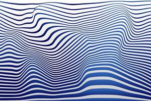 Abstract wave background with blue gradient color vector