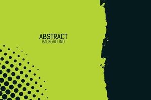 Abstract grunge background with green yellow color vector