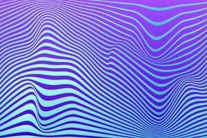 Abstract wave background with purple cyan color vector