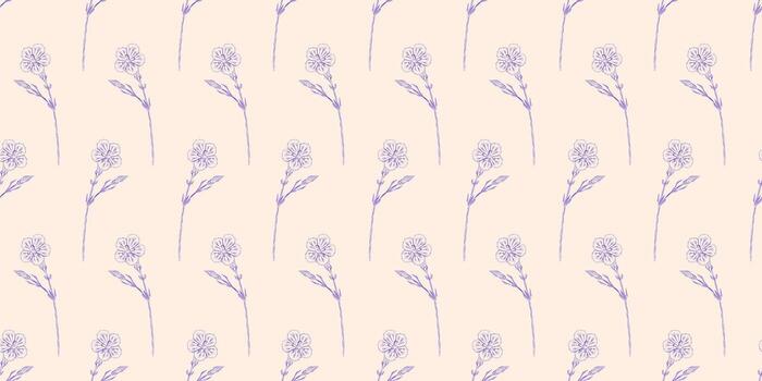 sin costura modelo con clavel flores primavera o verano antecedentes. embalaje diseño, textiles en retro rústico estilo. vector ilustración