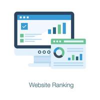 Have a look at this amazing concept website ranking vector design