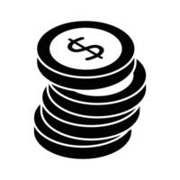 Have a look at this carefully designed isometric icon of money, dollar coin stack vector