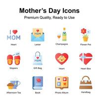 Get your hands on this amazing mothers day vectors set