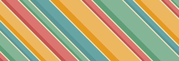 Vector vintage colorful lines abstract background