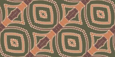 africano ikat cachemir bordado. geométrico étnico oriental sin costura modelo tradicional antecedentes. azteca estilo resumen vector ilustración. diseño para textura, tela, ropa, envase, alfombra.