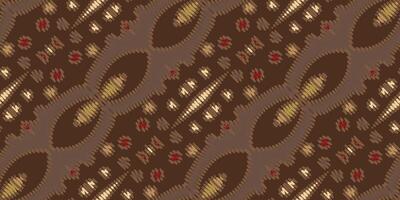 Baroque pattern Seamless Mughal architecture Motif embroidery, Ikat embroidery vector Design for Print Texture fabric saree sari carpet. kurta vector patola saree