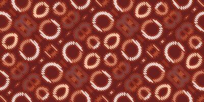 African Ikat Paisley Embroidery. Geometric Ethnic Oriental Seamless Pattern Traditional Background. Aztec Style Abstract Vector Illustration. Design for Texture, Fabric, Clothing, Wrapping, Carpet.