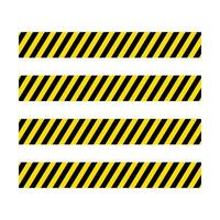 barricade tape icon vector design template in white background