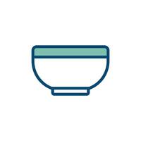 bowl icon vector design template in white background