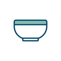 bowl icon vector design template in white background