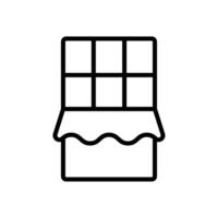 chocolate icon vector design template in white background
