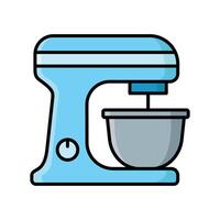 stand mixer icon vector design template in white background