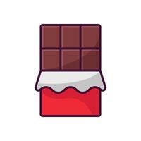 chocolate icon vector design template in white background