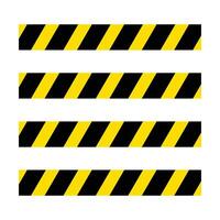 barricade tape icon vector design template in white background