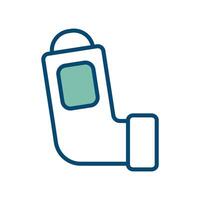 inhaler icon vector design template in white background