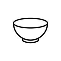 bowl icon vector design template in white background