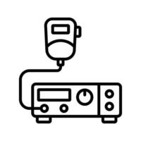 tranciever radio icon vector design template in white background