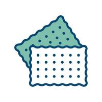 biscuit icon vector design template in white background