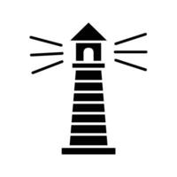 light house icon vector design template in white background