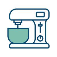 stand mixer icon vector design template in white background