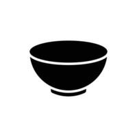 bowl icon vector design template in white background