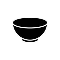 bowl icon vector design template in white background