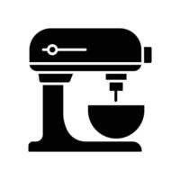 stand mixer icon vector design template in white background