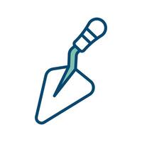 trowel icon vector design template in white background