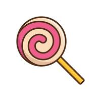 candy icon vector design template in white background