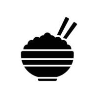 bowl icon vector design template in white background