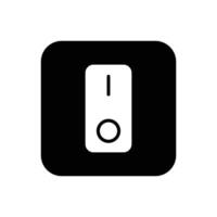 switch button icon vector design template in white background