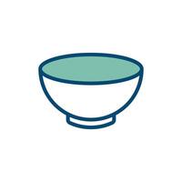 bowl icon vector design template in white background