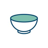 bowl icon vector design template in white background