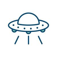 ufo icon vector design template in white background