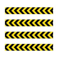 barricade tape icon vector design template in white background