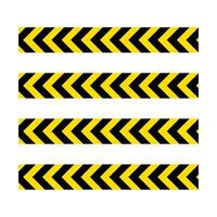 barricade tape icon vector design template in white background