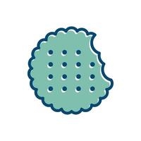 biscuit icon vector design template in white background