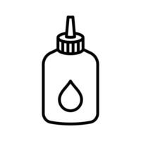 sewing oil icon vector design template in white background