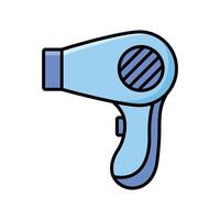 hair dryer icon vector design template in white background