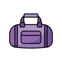 sport bag icon vector design template in white background