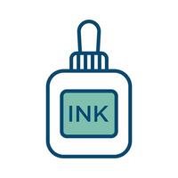 ink icon vector design template in white background