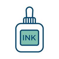 ink icon vector design template in white background