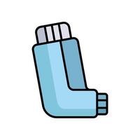 inhaler icon vector design template in white background