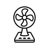 electric fan icon vector design template in white background