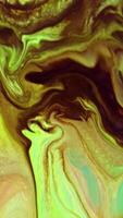 Vertical Liquid Color Paint Patterns Texture Top View. Multicolor Liquid Paint Surface. video