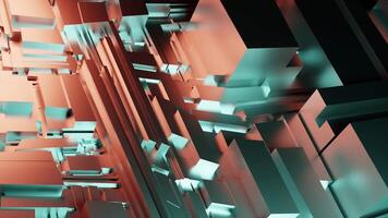 3d abstract art rendering of 3d background video animation with surrealistic motion in motion with Loop geometry subdivision. Resolution 4K, 4096x2304