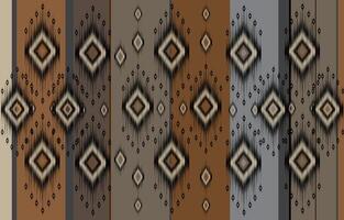 africano ikat cachemir sin costura modelo. geométrico étnico oriental modelo tradicional en azul antecedentes. azteca estilo resumen vector ilustración.diseño para textura, tela, Ropa, envoltorios, alfombras.